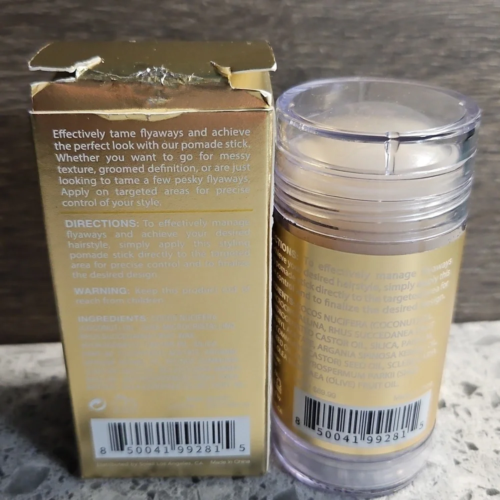 SOLEIL Pomade Stick Professional Hair Slick Back NEW MSRP $89 30g
